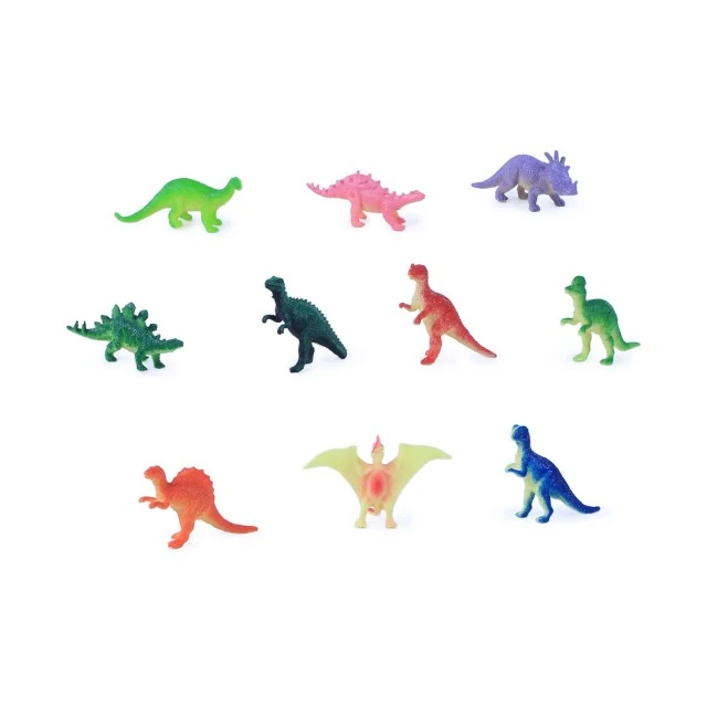 Σετ ειδώλια Dinosaurs II - 10 τεμάχια 7 cm.