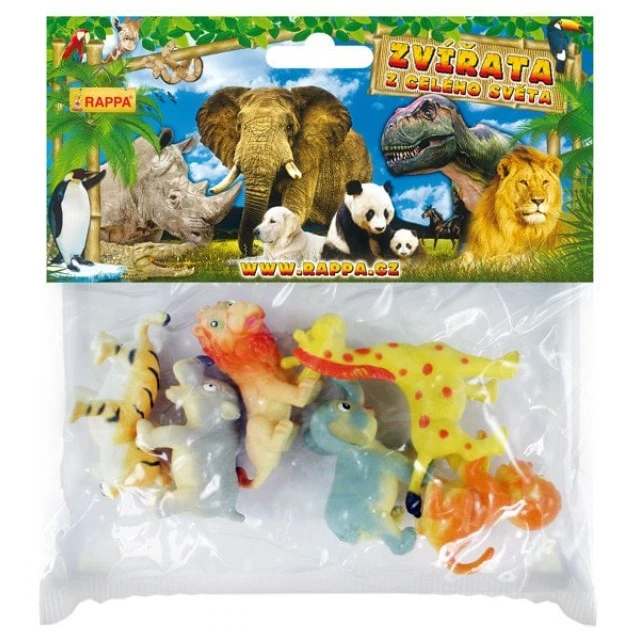 Σετ ειδώλια Baby wild animals II - 6 τεμάχια 4-45 cm.