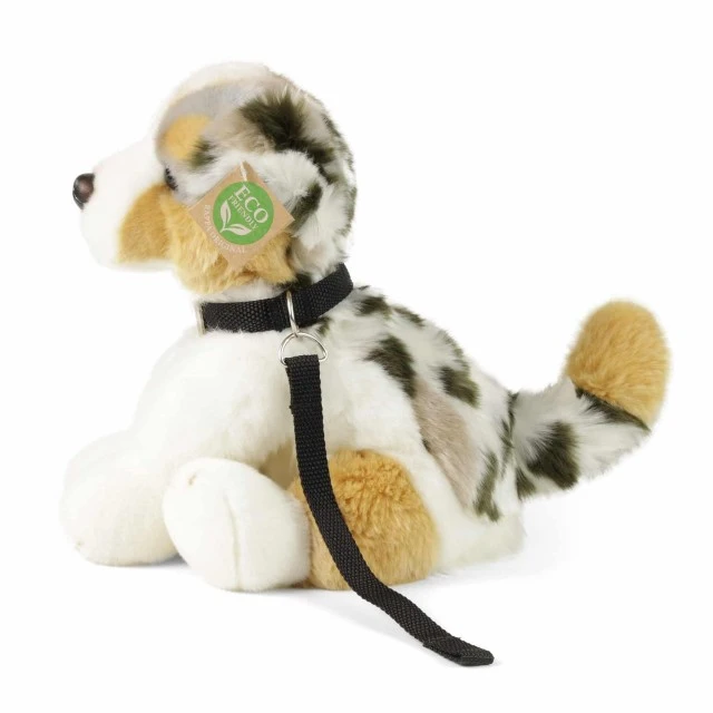 Λούτρινο σκυλί Australian Shepherd με λουρί 28 εκ. κάθετο