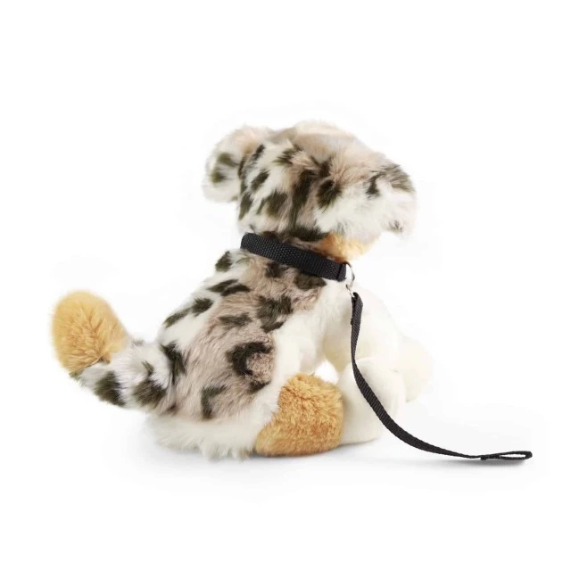 Λούτρινο σκυλί Australian Shepherd με λουρί 28 εκ. κάθετο