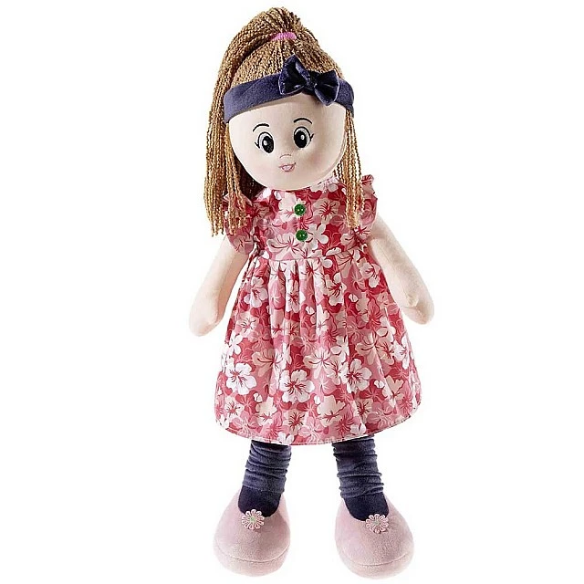 Μεγάλη μαλακή κούκλα Chloe 63 cm.