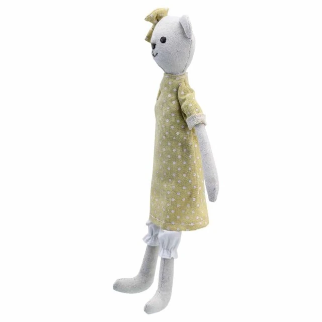 Λινό παιχνίδι Bear girl 30 cm.