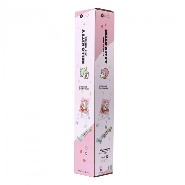 Καρότσι για κούκλες Hello Kitty