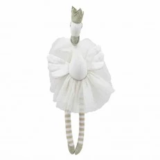 Κούκλα Wilberry Rag White Swan 38 cm.