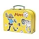 Η Pippi and friends κίτρινη βαλίτσα 25 εκ.