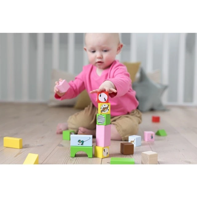 Σετ ξύλινων κατασκευών Pippi 30 τεμαχίων