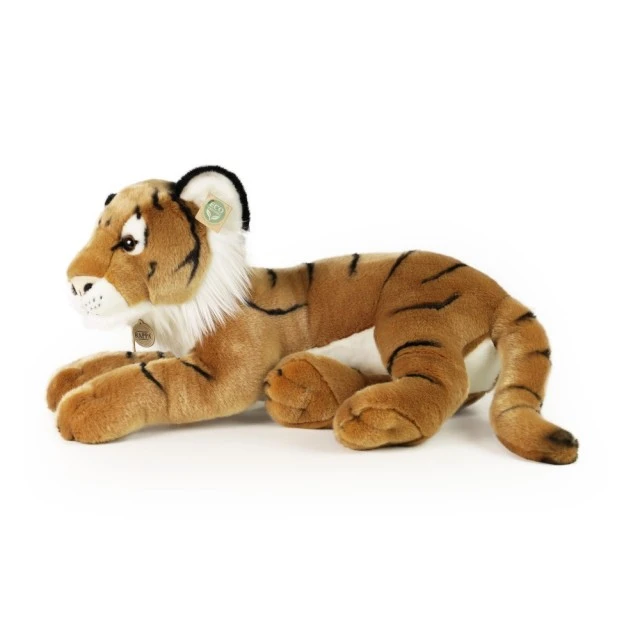 Μεγάλο λούτρινο Tiger 60 cm ξαπλωμένο