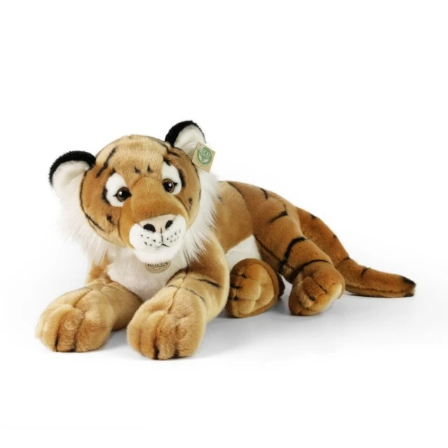 Μεγάλο λούτρινο Tiger 60 cm ξαπλωμένο