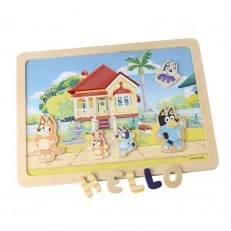 Διπλής όψης μαγνητικός πίνακας Bluey