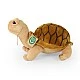 Λούτρινη Καφέ Χελώνα Αγκάθα 25 εκ. θέση
