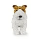 Λούτρινο σκυλί Fox Terrier 30 εκ. σε όρθια θέση