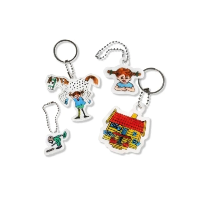 Φτιάξτε ένα πλαστικό μπρελόκ Pippi Longstocking