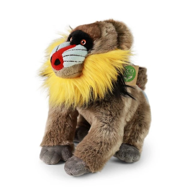 Λούτρινο οικολογικό παιχνίδι Mandrill με όρθιο ύψος 28 εκ.