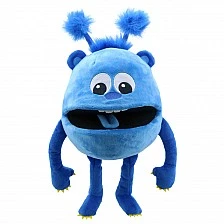 Κούκλα θεάτρου Baby Monster μπλε 35 εκ.