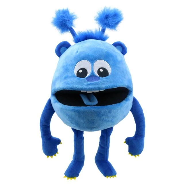 Κούκλα θεάτρου Baby Monster μπλε 35 εκ.