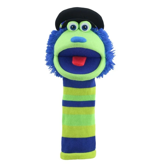 Κούκλα κουκλοθεάτρου Sock Monster Policeman Bob 38 εκ.