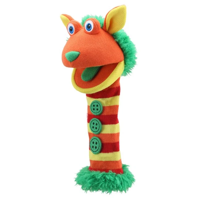 Κούκλα κουκλοθεάτρου Sock Monster Buttons 38 εκ.