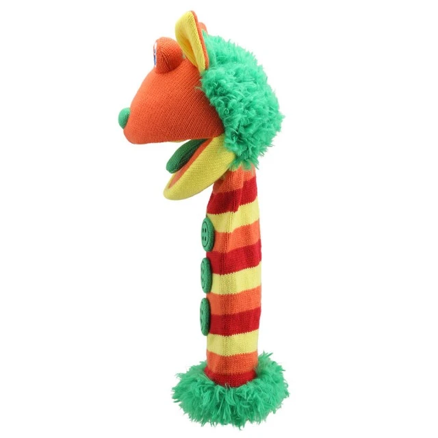 Κούκλα κουκλοθεάτρου Sock Monster Buttons 38 εκ.