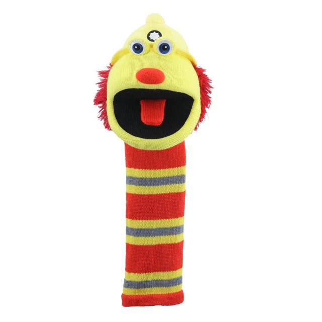 Κούκλα κουκλοθεάτρου Sock Monster Fireman Flint 38 εκ.