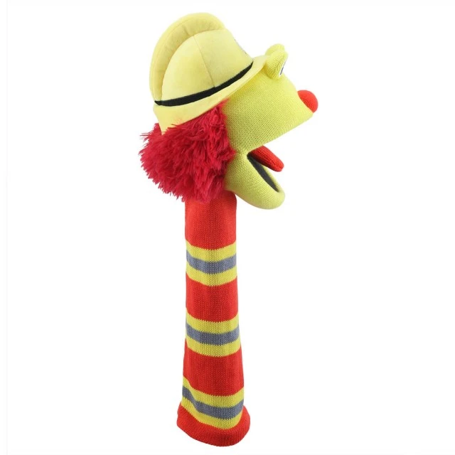 Κούκλα κουκλοθεάτρου Sock Monster Fireman Flint 38 εκ.