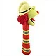 Κούκλα κουκλοθεάτρου Sock Monster Fireman Flint 38 εκ.