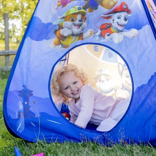 PAW PATROL Παιδική σκηνή με παιχνίδια 3 σε 1
