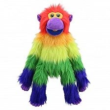 Θεατρική μαριονέτα Big Monkey Rainbow 80 εκ.