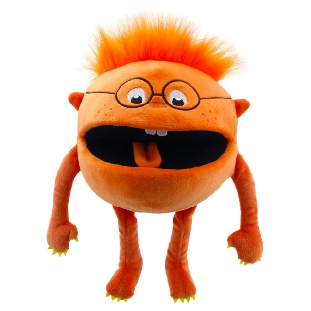 Κούκλα θεάτρου Baby Monster πορτοκαλί 35 εκ.