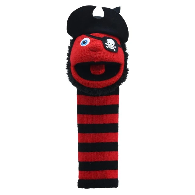 Κούκλα κουκλοθεάτρου Sock Monster Pirate 38 εκ.
