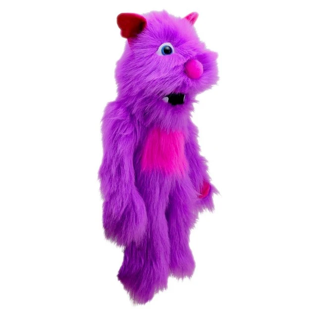 Θεατρική μαριονέτα Purple Monster με ήχο 56 εκ.