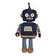 Ρομπότ σκούρο μπλε σειρά Wilberry Robots 50 εκ.