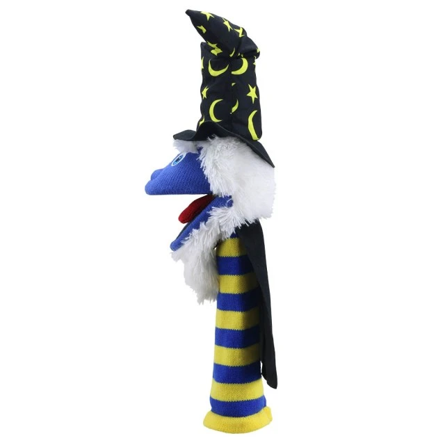 Κούκλα κουκλοθεάτρου Sock Monster Wizard 38 εκ.