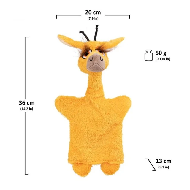 Μαριονέτα θεάτρου Crazy Giraffe 36 εκ.