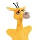 Μαριονέτα θεάτρου Crazy Giraffe 36 εκ.