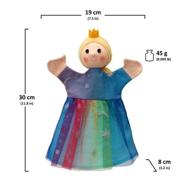 Κούκλα θεάτρου Rainbow Fairy 30 εκ.