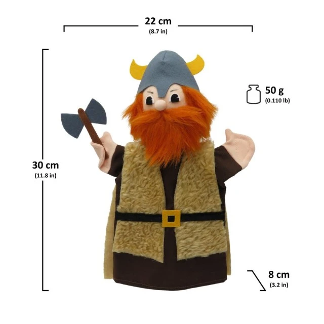 Κούκλα θεάτρου Viking 30 εκ.