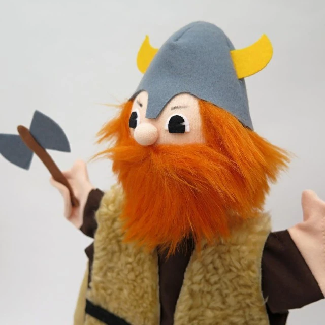 Κούκλα θεάτρου Viking 30 εκ.