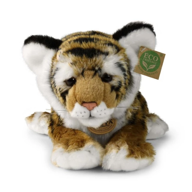 Λούτρινο Tiger 45 εκ. ξαπλωμένο σε σχήμα Eco Friends