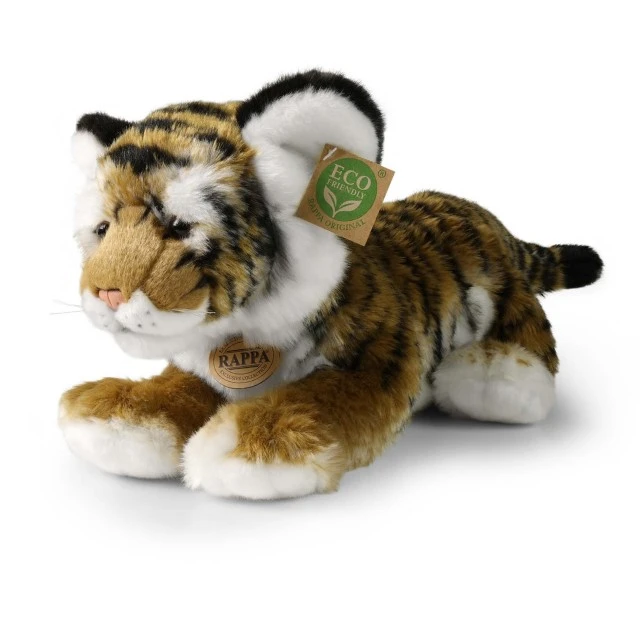 Λούτρινο Tiger 45 εκ. ξαπλωμένο σε σχήμα Eco Friends