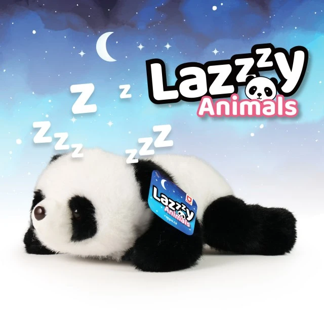 Λούτρινο Πάντα 29 εκ. ξαπλωμένο σειρά LazyAnimals