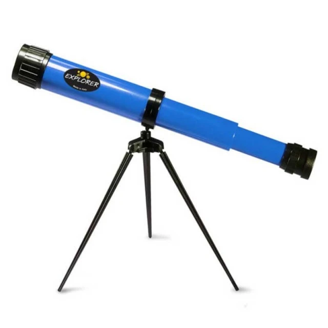 Παιδικό τηλεσκόπιο με τρίποδο NAVIR Explora, 15-25x35, πράσινο