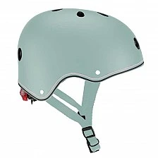 Παιδικό κράνος ποδηλάτου και σκούτερ Globber Primo Lights XS/S (48-53CM) - πράσινο