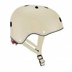 Παιδικό κράνος ποδηλάτου και σκούτερ Globber Primo Lights XS/S (48-53CM) - μπεζ