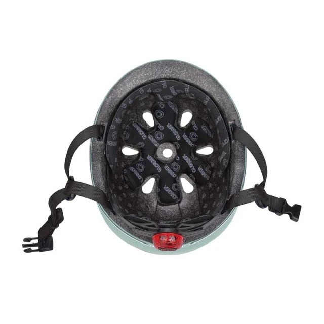 Παιδικό Κράνος Σκούτερ Globber Go Up Lights, XXS/XS (45-51cm) - Πράσινο