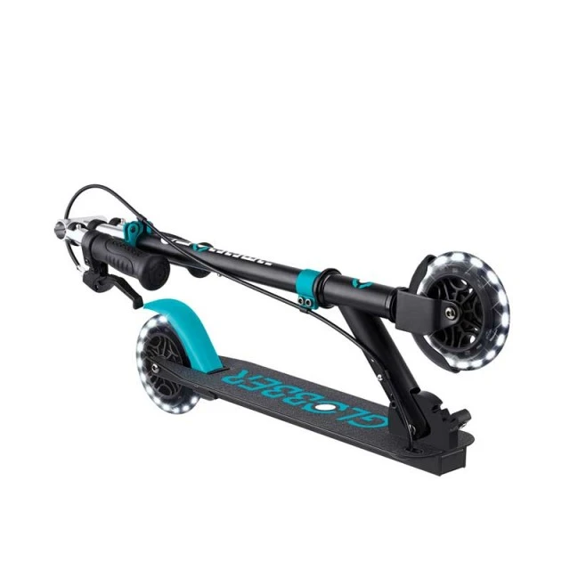 Πατίνι με χειρόφρενο FLOW ELEMENT JUNIOR LITS, μαύρο-μπλε