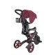 Παιδικό τρίκυκλο 4 σε 1 GLOBBER EXPLORER TRIKE ΠΤΥΣΣΟΜΕΝΟ, πτυσσόμενο, μπορντό χρώμα