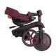 Παιδικό τρίκυκλο 4 σε 1 GLOBBER EXPLORER TRIKE ΠΤΥΣΣΟΜΕΝΟ, πτυσσόμενο, μπορντό χρώμα