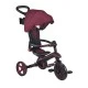 Παιδικό τρίκυκλο 4 σε 1 GLOBBER EXPLORER TRIKE ΠΤΥΣΣΟΜΕΝΟ, πτυσσόμενο, μπορντό χρώμα