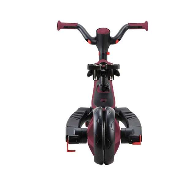Παιδικό τρίκυκλο 4 σε 1 GLOBBER EXPLORER TRIKE ΠΤΥΣΣΟΜΕΝΟ, πτυσσόμενο, μπορντό χρώμα