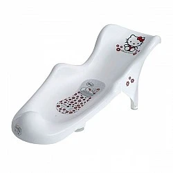 Βρεφικό κάθισμα μπάνιου με επίθεμα Hello Kitty λευκό